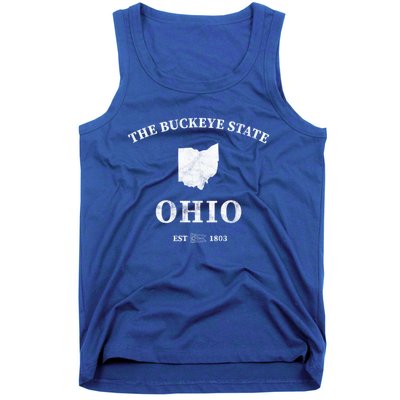 Ohio The Buckeye State Gift Tank Top