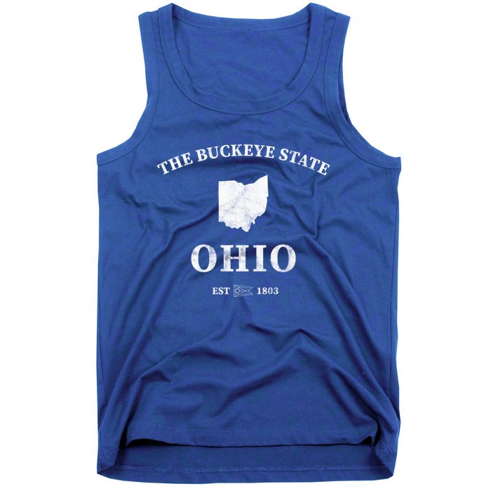 Ohio The Buckeye State Gift Tank Top