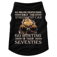 Only The Best Can Still Go Hunting In Their Seventies Doggie Tank