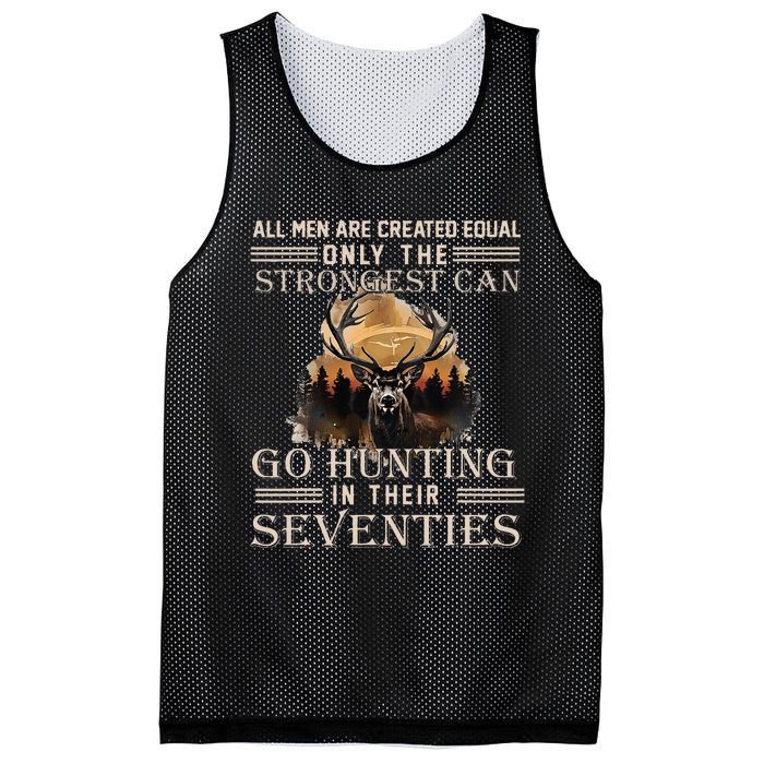 Only The Best Can Still Go Hunting In Their Seventies Mesh Reversible Basketball Jersey Tank