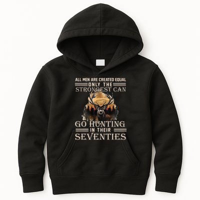 Only The Best Can Still Go Hunting In Their Seventies Kids Hoodie
