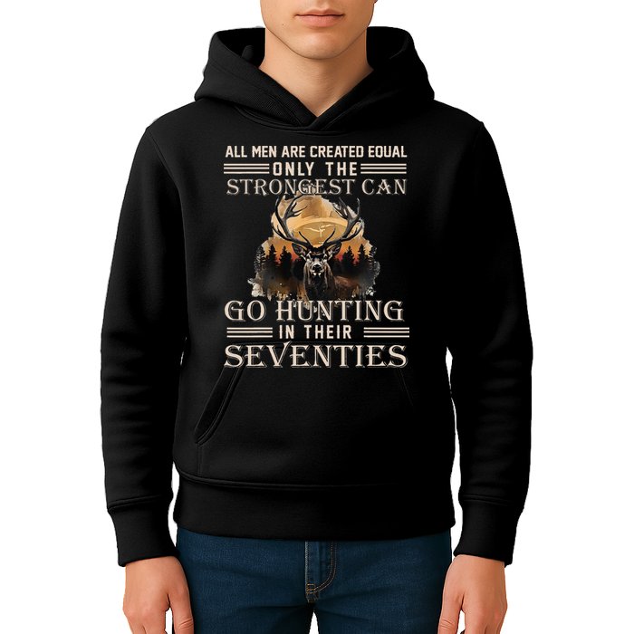 Only The Best Can Still Go Hunting In Their Seventies Kids Hoodie