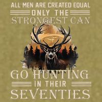 Only The Best Can Still Go Hunting In Their Seventies Garment-Dyed Women's Muscle Tee