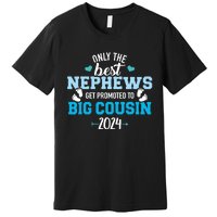 Only The Best Nephews Get Promoted To Big Cousin 2024 Premium T-Shirt