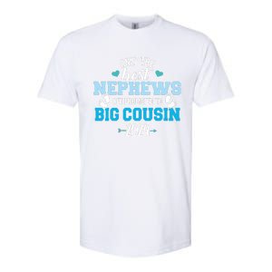 Only The Best Nephews Get Promoted To Big Cousin 2024 Softstyle CVC T-Shirt