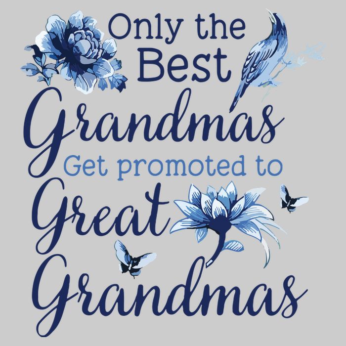 Only The Best Grandmas Get Promoted To Great Grandmas Cooling Performance Crew T-Shirt