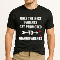 Only The Best Parents Get Promoted To Grandparents Cooling Performance Crew T-Shirt
