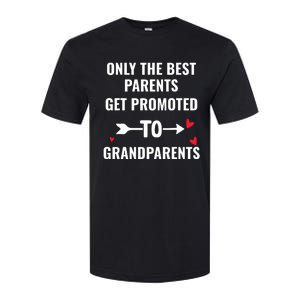 Only The Best Parents Get Promoted To Grandparents Softstyle CVC T-Shirt