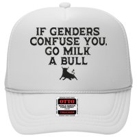 On The Back If Genders Confuse You Go Milk A Bull Hat