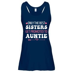 Only The Best Sisters Get Promoted To Auntie Ladies Essential Flowy Tank