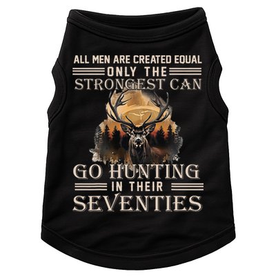 Only The Best Can Still Go Hunting In Their Seventies Doggie Tank