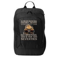 Only The Best Can Still Go Hunting In Their Seventies City Backpack