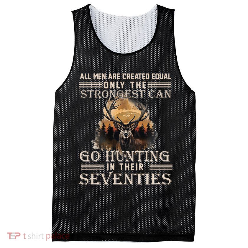 Only The Best Can Still Go Hunting In Their Seventies Mesh Reversible Basketball Jersey Tank