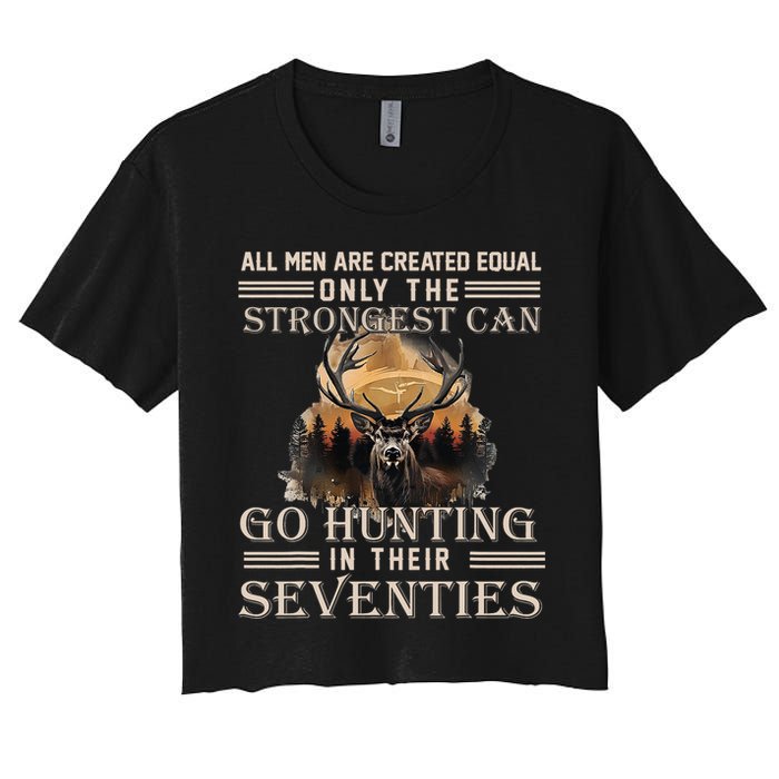 Only The Best Can Still Go Hunting In Their Seventies Crop Top