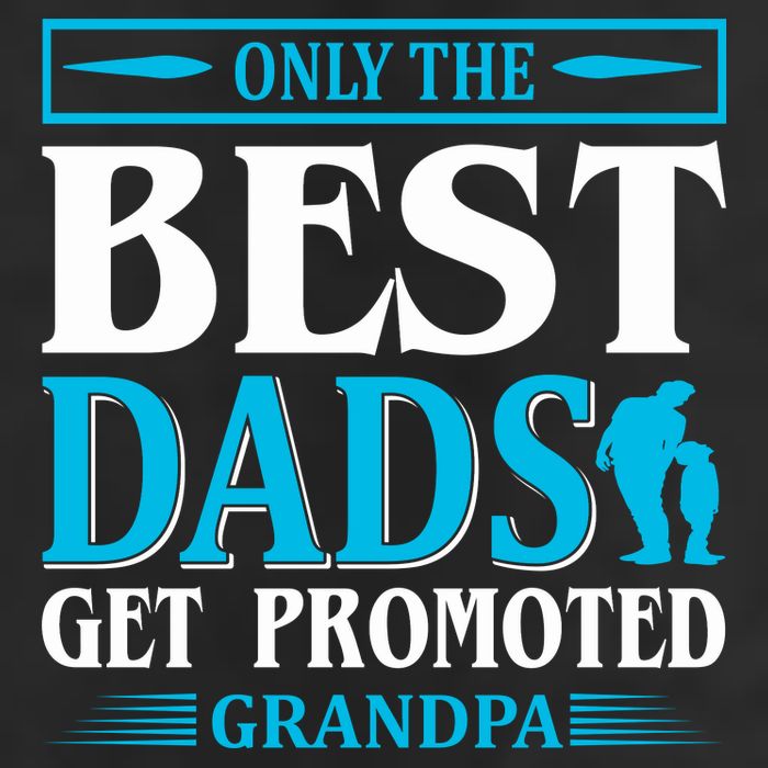Only The Best Dads Get Promoted To Grandpa Golf Towel