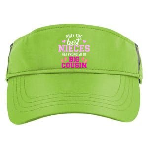 Only The Best Nieces Get Promoted To Big Cousin Adult Drive Performance Visor