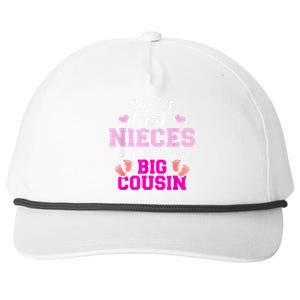 Only The Best Nieces Get Promoted To Big Cousin Snapback Five-Panel Rope Hat