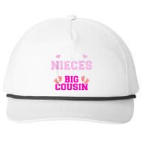 Only The Best Nieces Get Promoted To Big Cousin Snapback Five-Panel Rope Hat