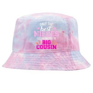 Only The Best Nieces Get Promoted To Big Cousin Tie-Dyed Bucket Hat