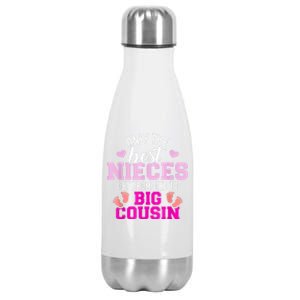 Only The Best Nieces Get Promoted To Big Cousin Stainless Steel Insulated Water Bottle