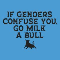 On The Back If Genders Confuse You Go Milk A Bull Meme Tie Dye Hoodie