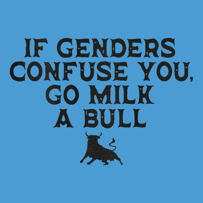 On The Back If Genders Confuse You Go Milk A Bull Meme Tie Dye Hoodie