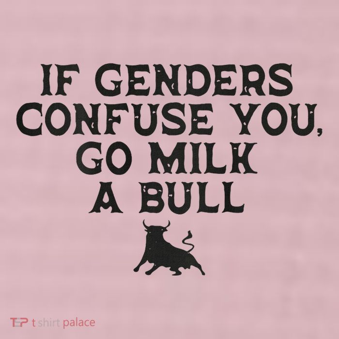 On The Back If Genders Confuse You Go Milk A Bull Meme 25L Jumbo Tote