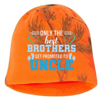 Only The Best Brothers Get Promoted To Uncle Kati - Camo Knit Beanie