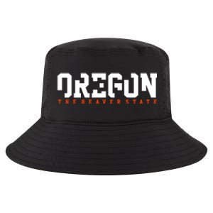 Oregon The Beaver State Cool Logo Cool Comfort Performance Bucket Hat