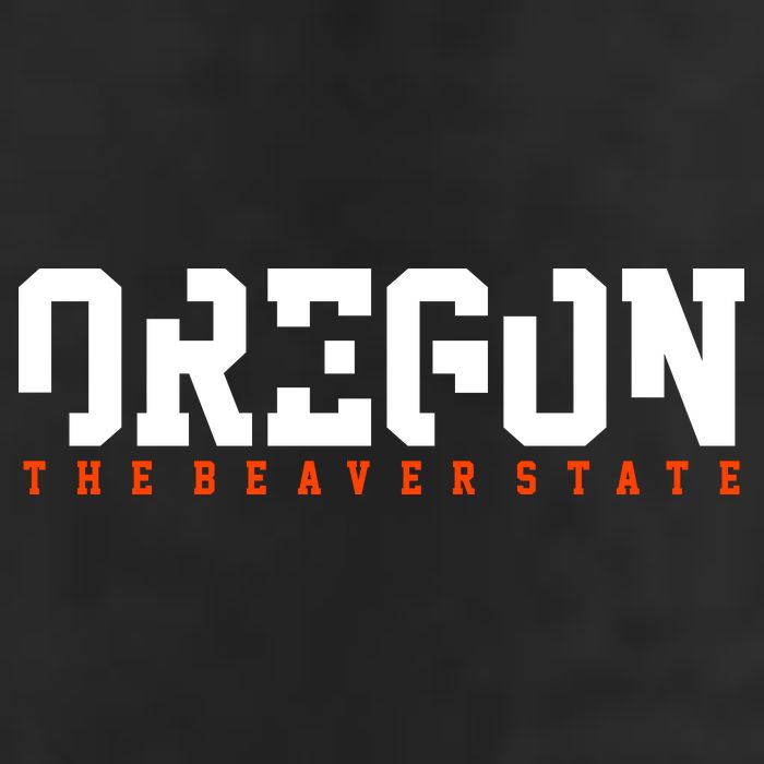 Oregon The Beaver State Cool Logo Adult Drive Performance Visor