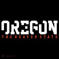Oregon The Beaver State Cool Logo Short Acrylic Beanie