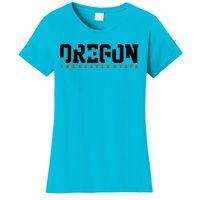 Oregon The Beaver State Cool Logo Women's T-Shirt