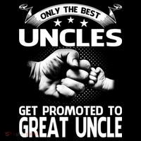 Only The Best Uncles Get Promoted To Great Uncle Flexfit Unipanel Trucker Cap