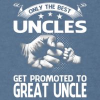 Only The Best Uncles Get Promoted To Great Uncle Garment-Dyed Sweatshirt