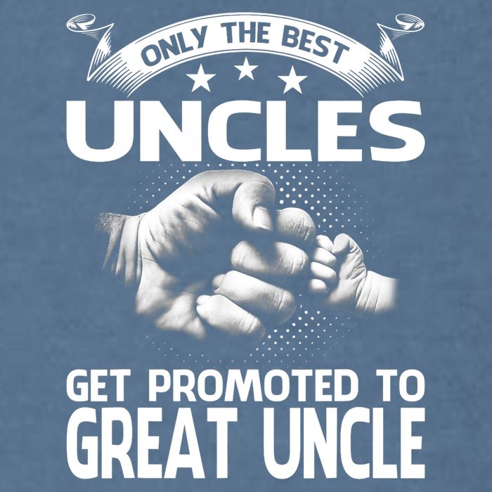 Only The Best Uncles Get Promoted To Great Uncle Garment-Dyed Sweatshirt