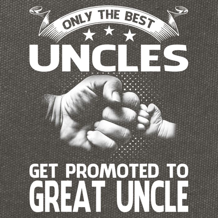 Only The Best Uncles Get Promoted To Great Uncle Cotton Canvas Backpack