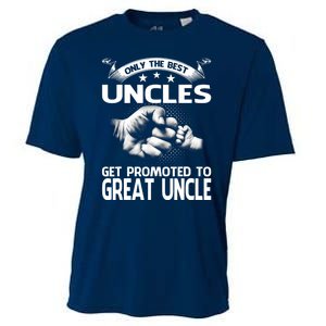 Only The Best Uncles Get Promoted To Great Uncle Cooling Performance Crew T-Shirt