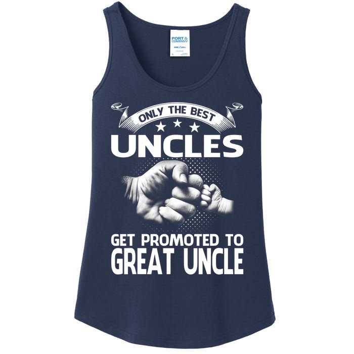 Only The Best Uncles Get Promoted To Great Uncle Ladies Essential Tank