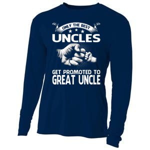 Only The Best Uncles Get Promoted To Great Uncle Cooling Performance Long Sleeve Crew