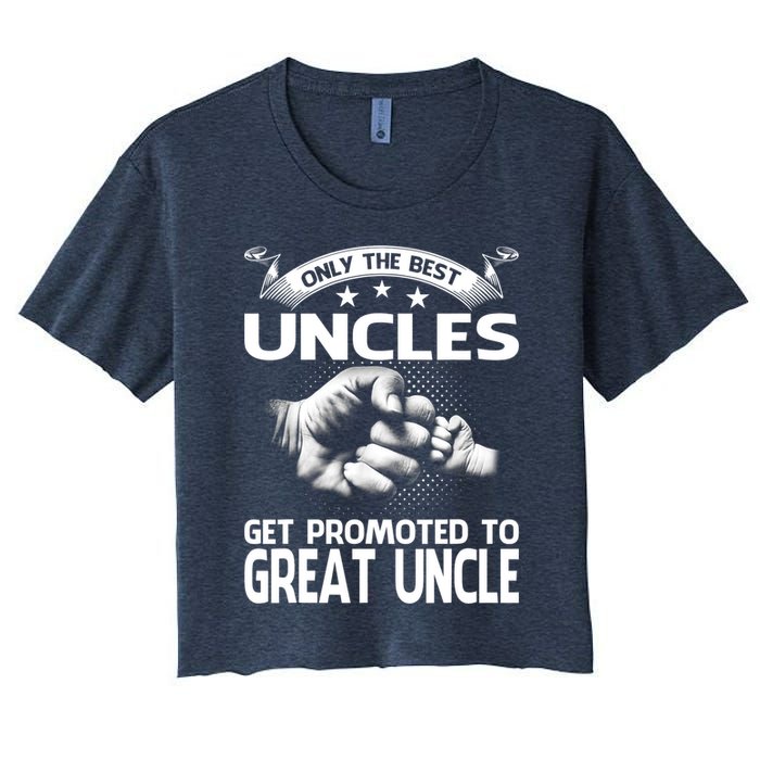 Only The Best Uncles Get Promoted To Great Uncle Crop Top