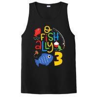 OFishAlly Three Birthday Decorations 3 Year Old 3rd Bday PosiCharge Competitor Tank