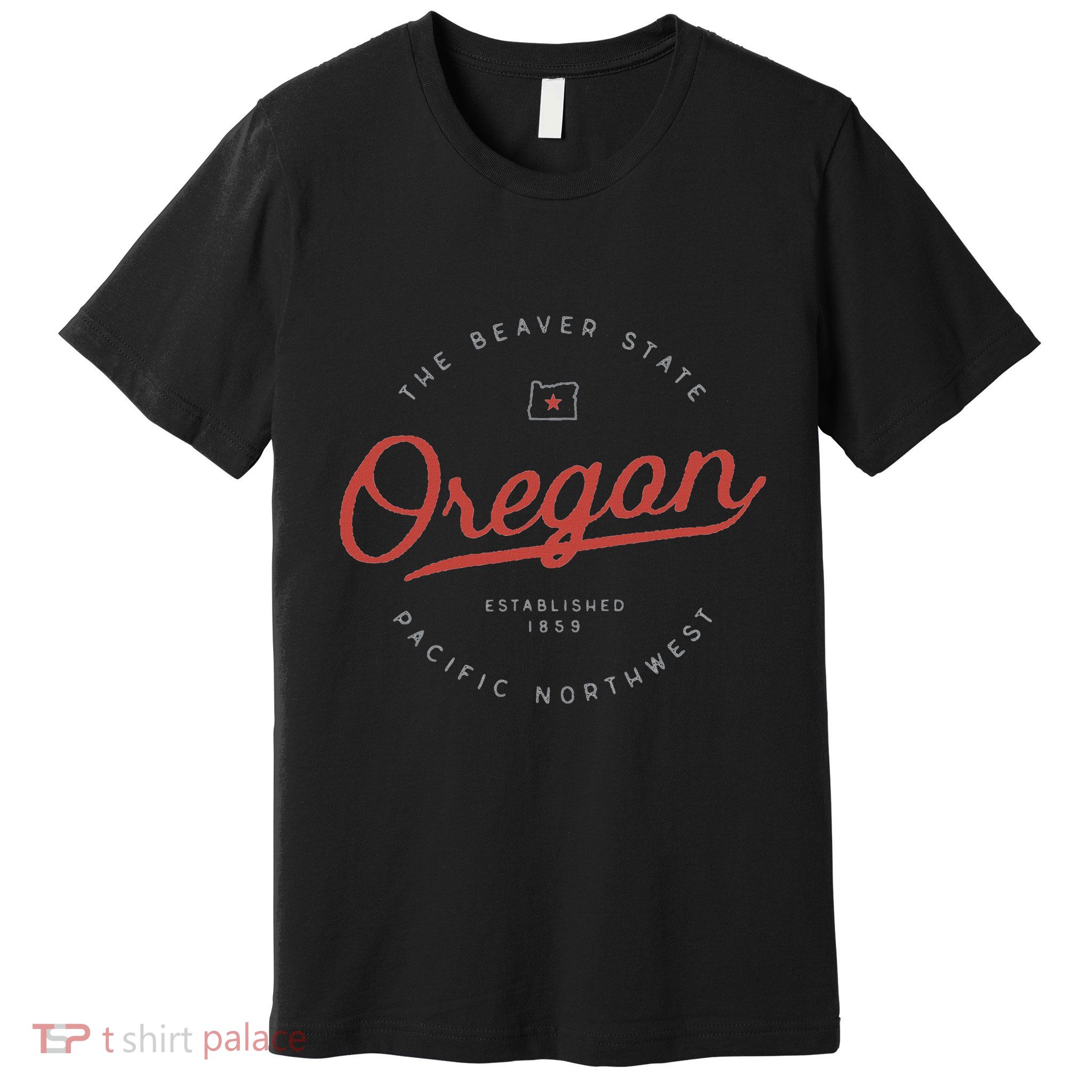 Oregon  The Beaver State Pacific Northwest Pnw Premium T-Shirt