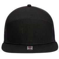 On The Back If Genders Confuse You Go Milk A Bull Meme 7 Panel Mesh Trucker Snapback Hat