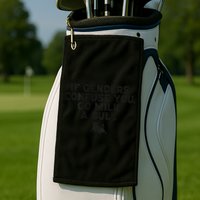On The Back If Genders Confuse You Go Milk A Bull Meme Golf Towel