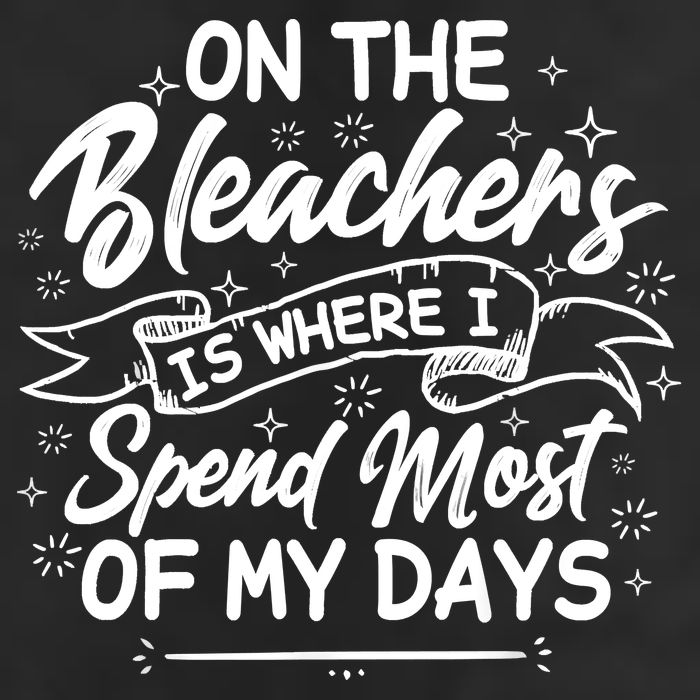 On The Bleachers Is Where I Spend Most Of My Days Sport Mama 25L Jumbo Tote