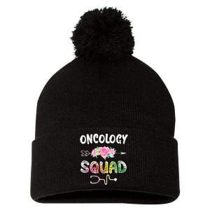 One Tough Cookie Feminine Strong Woman Pom Pom 12in Knit Beanie