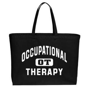 Occupational Therapist Cool Gift For Occupational Therapy Month Cotton Canvas Jumbo Tote