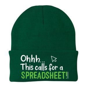 Ohhh This Calls For A Spreadsheet Knit Cap Winter Beanie