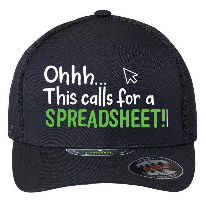 Ohhh This Calls For A Spreadsheet Flexfit Unipanel Trucker Cap