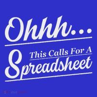Oh... This Calls For A Spreadsheet Mousepad